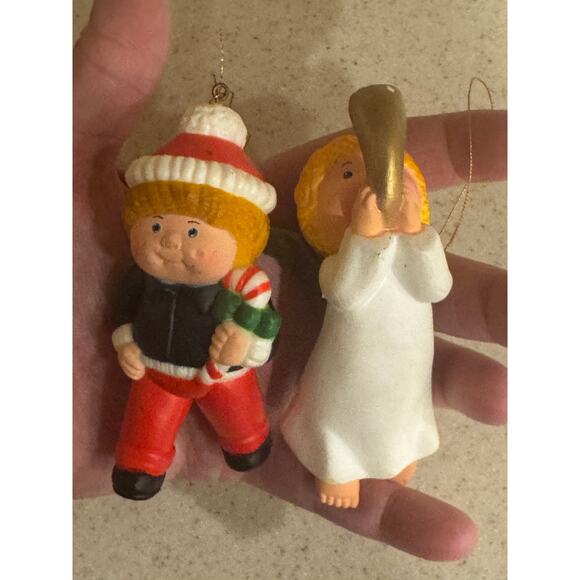 Cabbage Patch Kids Ornaments Angel and Candycane - Picture 1 of 6